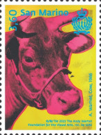 San Marino 2023 Andy Warhol Cow Stamp MNH - Nuevos