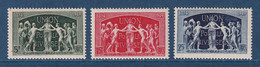 France - YT Nº 850 à 852 ** - Neuf Sans Charnière - 1949 - Unused Stamps