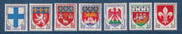 France - YT Nº 1180 à 1186 ** - Neuf Sans Charnière - 1958 - Unused Stamps