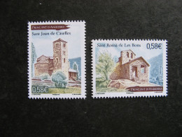 TB Paire De Timbre D'Andorre N° 699 Et N° 700, Neufs XX. - Unused Stamps