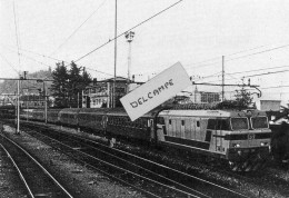 Train 227 " Lutetia " Paris-Milan Au Départ à Arona , Début Années 80 - Reproduction - Sonstige & Ohne Zuordnung