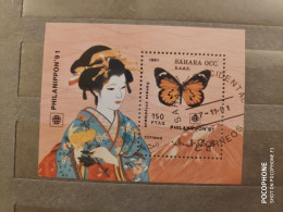 1991	Sahara	Stamps Exhibition 12 - Sahara Espagnol