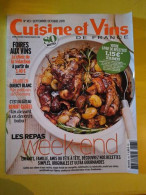 Cuisine Et Vins De France N° 183 - Septembre-Octobre 2018 - Sin Clasificación