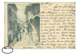 FIRENZE - IL PONTE VECCHIO - FOTO ALINARI - SPEDITA 1899 (20849) - Firenze (Florence)
