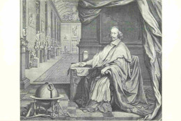 Art - Peinture Histoire - Le Cardinal Mazarin Dans La Galerie Haute De Son Palais - Gravure D'après François Chauveau Et - Histoire