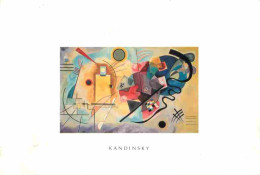 Art - Peinture - Wassily Kandinsky - Jaune Rouge Bleu 1925 - Musée Centre Georges Pompidou De Paris - CPM - Voir Scans R - Paintings