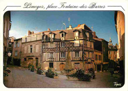 87 - Limoges - La Place Fontaine Des Barres - Vieux Quartiers Vers La Préfecture - CPM - Voir Scans Recto-Verso - Limoges