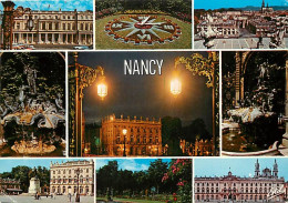 54 - Nancy - Multivues - Horloge Florale - CPM - Voir Scans Recto-Verso - Nancy
