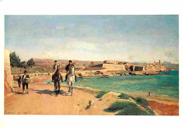 Art - Peinture - Ernest Meissonier - Antibes - La Promenade à Cheval - Chevaux - CPM - Voir Scans Recto-Verso - Paintings