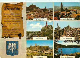43 - Le Puy En Velay - Multivues - Blasons - Flamme Postale - CPM - Voir Scans Recto-Verso - Le Puy En Velay