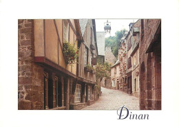 22 - Dinan - Les Vieilles Maisons à Pignons De La Rue Du Jerzual - CPM - Voir Scans Recto-Verso - Dinan