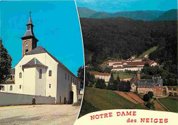 07 - L'Abbaye Notre Des Dame Des Neiges - Multivues - L'Eglise Et La Cité Monastique Vue D'avion - CPM - Voir Scans Rect - Other & Unclassified