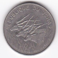 République Du Tchad 100 Francs 1975, En Nickel , KM# 3 - Tsjaad
