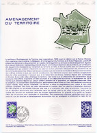 - Document Premier Jour L'AMÉNAGEMENT DU TERRITOIRE - PARIS 11.2.1978 - - Documenten Van De Post