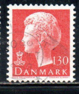 DANEMARK DANMARK DENMARK DANIMARCA 1979 1982 QUEEN MARGRETHE 130o USED USATO OBLITERE' - Gebraucht