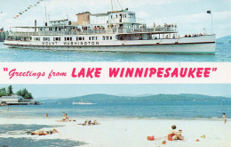 Lake Winnipesaukee / Motorschiff MOUNT WASHINGTON - Paquebots