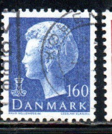 DANEMARK DANMARK DENMARK DANIMARCA 1979 1982 QUEEN MARGRETHE 160o USED USATO OBLITERE' - Gebruikt