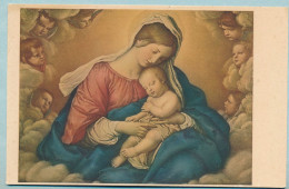 Pinacoteca Brera, Milano - LA VERGINE COL BAMBINO ED ANGELI - Sassoferrato - Maagd Maria En Madonnas