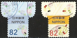 Japan 2018 - Mi 9104/05 - YT 8732//33 ( Greetings) - Used Stamps