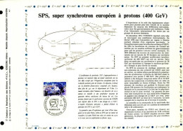 Rare Feuillet PAC (précurseur De CEF) De 1976 - SPS, Super Synchrotron Européen à Protons (400 GeV) - 1970-1979