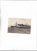 Carte Postale Ancienne Marine Militaire Française Croiseur Cuirassé MONTCALM - Guerre