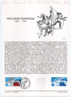 - Document Premier Jour ROLAND-GARROS (1928-1978) - PARIS 27.5.1978 - - Tenis