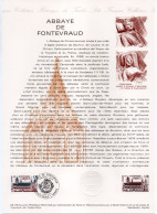 - Document Premier Jour L'ABBAYE DE FONTEVRAUD 3.6.1978 - - Abadías Y Monasterios