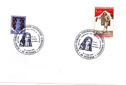 ECRIVAIN / MOLIERE = 34 PEZENAS 1975 = CACHET  Illustré  'Congrès Fédération Historique Languedoc ' Sur N° Yvt 1771 - Schrijvers