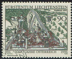 Liechtenstein 1996, MiNr 1137, Gestempelt - Oblitérés
