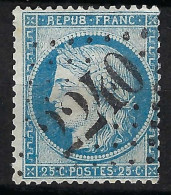 FRANCE Classique, B Obl. GC Des Villes Sur TP Isolés: GC 2240 (Marseille,1) Sur Y&T 60C - 1871-1875 Cérès
