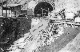 Ligne Frasne-Vallorbe - Tunnel Du Mont D'Or - Dégats Occasionnés Par La Fuite D'eau En 1912 - Reproduction - Vallorbe