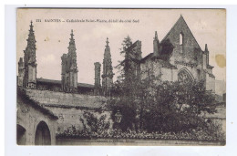 CHATENTE-MARITIME - SAINTES - Cathédrale Saint-Pierre, Détail Du Côté Sud - Papeterie J. Prévost, éditeur - N° 224 - Saintes