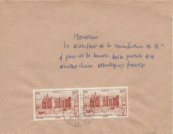 Cote D'Ivoire AOF 1959 Sinfra Pointillee Timbouctou Mosque Islam Cover - Covers & Documents