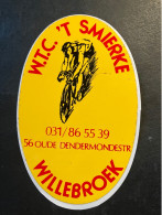 ‘t Smierke Willebroek - Sticker - Cyclisme - Ciclismo -wielrennen - Ciclismo