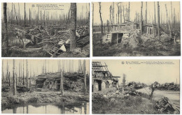 Ruines  D' Houthulst  1914 - 18 (8cp) - Guerre 1914-18