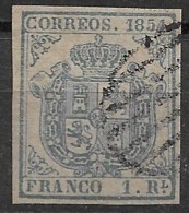España 1854 Edifil 34 - Usati
