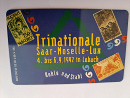 DUITSLAND/ GERMANY  CHIPCARD / STAMPS ON CARD/ TRINATIONALE /   K 097/  15000 EX  / MINT CARD     **16654** - K-Serie : Serie Clienti