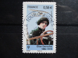 485  Elise  Deroche     Oblitéré Avec Cachet Rond ***** Année 2010 - Used Stamps