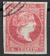 España 1856-59 Edifil 48 - Oblitérés