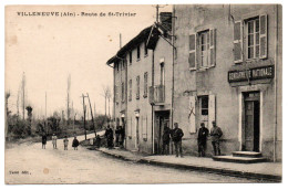 Villeneuve. Route De Saint-Trivier. Gendarmerie Nationale - Unclassified