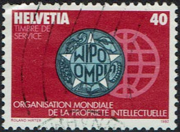 Schweiz 1982, MiNr 1, OMPI, Gestempelt - Used Stamps