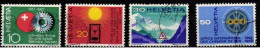 ..Zwitserland 1967 Mi 858/61 - Used Stamps