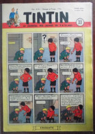 Tintin N° 33-1951 Couv. Quick & Flupke Hergé - Kuifje