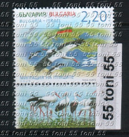 2016 FAUNA / Birds - WHITE STORK (joint Issue With Israel) + Vignette  Normal Paper-MNH Bulgaria/ Bulgarie - Nuevos