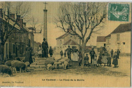 77 - Le Vaudoué : La Place De La Mairie - Altri & Non Classificati