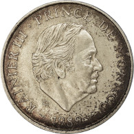 Monnaie, Monaco, Rainier III, 100 Francs, 1989, TTB, Argent, Gadoury:MC164 - 1960-2001 New Francs