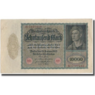 Billet, Allemagne, 10,000 Mark, 1922, KM:71, TTB - 10.000 Mark