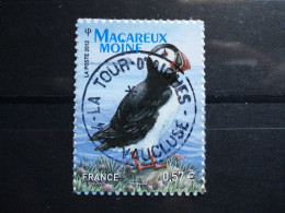 712  Timbre Oblitéré ****** Avec Cachet Rond  Macareux Moine     Année  2012 - Used Stamps