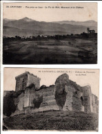 65 - CAPVERN-LES-BAINS - Chateau De MAUVESIN - 2 Cartes Postales Ancienne - Sonstige & Ohne Zuordnung