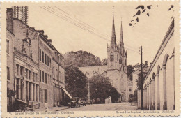 9.- Diekirch - Grand Duché De Luxembourg - La Poste - Eglise - Publicité Chocolat Martougin Anvers - Diekirch